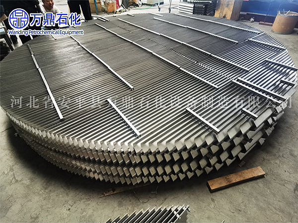 北京某集團(tuán)公司采購(gòu)我司不銹鋼304折流板除霧器用于塔器脫硫工程